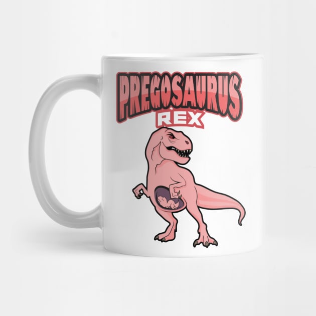 'Pregosaurus Dinosaur' Funny Pregnant Gift by ourwackyhome